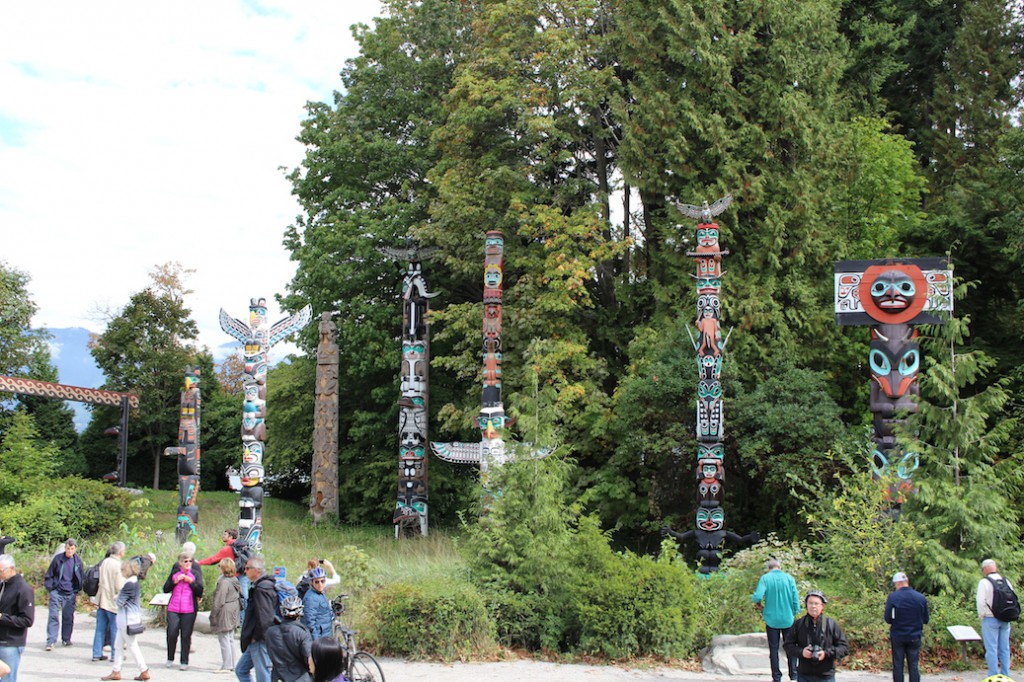 Totems im Stanley Park